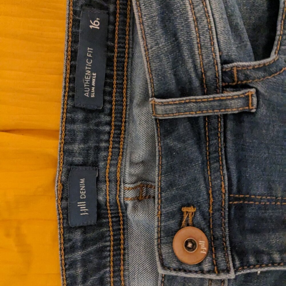J Jill Authentic Fit Jeans 16 Tall - Picture 2 of 4